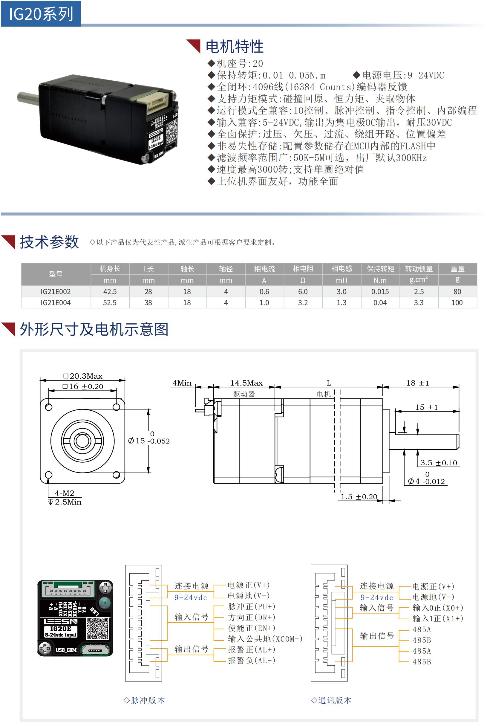 20集成式步進伺服電機(閉環(huán))
